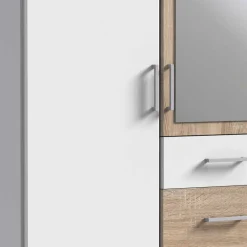 Kombi Kleiderschrank mit Türen & Schubladen - Magdelan