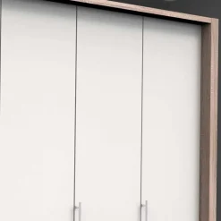 Kombi Schlafzimmerschrank mit neun Schubladen - Vaclyn