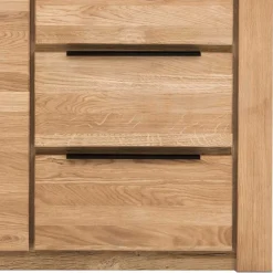 Kombi-Kommode in Eiche mit Sockelgestell - Nelenia