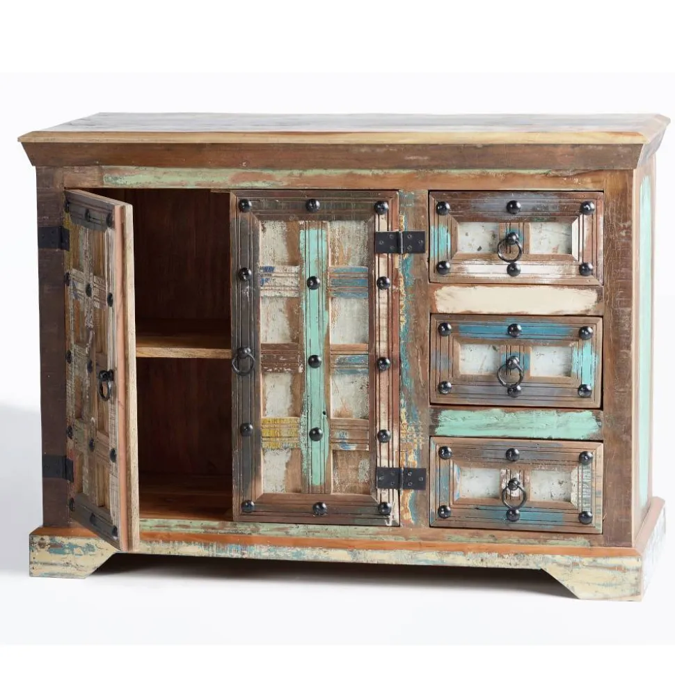 Kombi-Kommode in farbenfrohem Shabby Chic - Kriscov