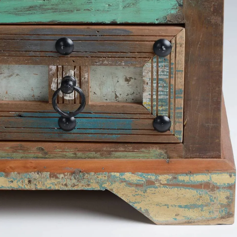 Kombi-Kommode in farbenfrohem Shabby Chic - Kriscov