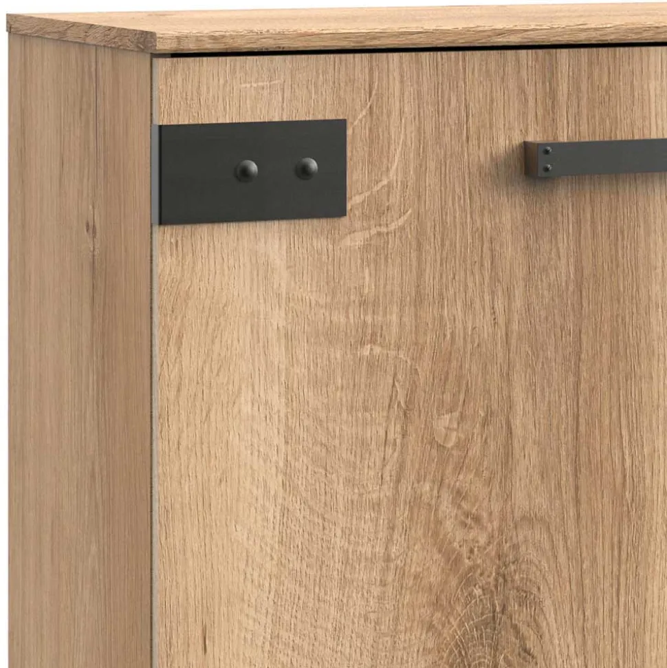 Kombi-Kommode in Plankeneiche Dekor - Enegal