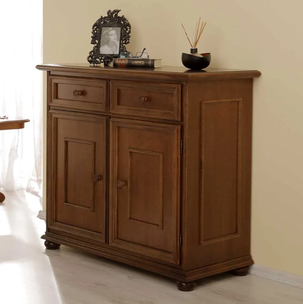 Kombi-Kommode in Walnussfarben - Manicos