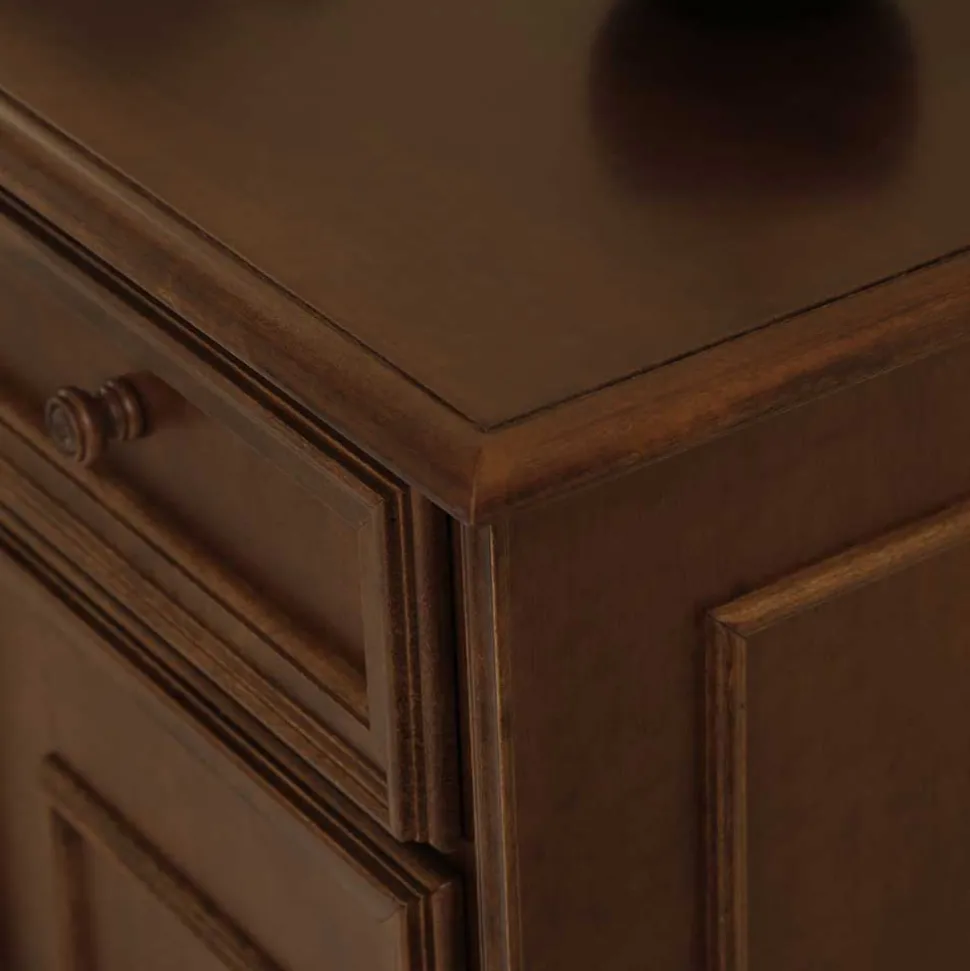 Kombi-Kommode in Walnussfarben - Manicos