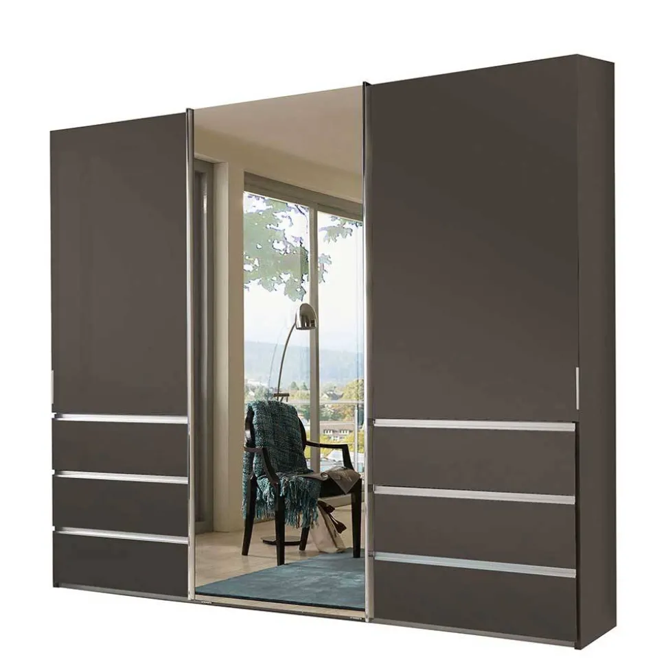 Kombi-Schlafzimmerschrank 300 cm breit - Ostranca