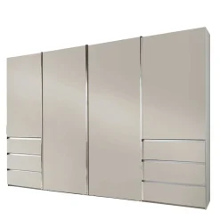 Kombi-Schwebetürenschrank in Champagner - Eusebia