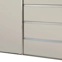 Kombi-Schwebetürenschrank in Champagner - Eusebia