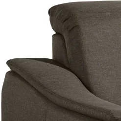 Komfortsessel in Braun und Nussbaum - Faith