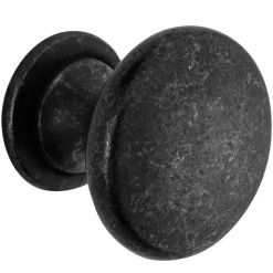 Kommode in Eiche Holzoptik und Schwarz - Lavion