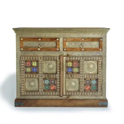 Kommode in Gold und Akazie - Danascov