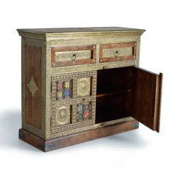 Kommode in Gold und Akazie - Danascov