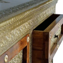 Kommode in Gold und Akazie - Danascov