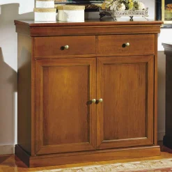 Kommode in klassischem Design - Nussbaum - Lemerzi