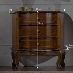 Kommode in Nussbaum Dentro italienischer Stil