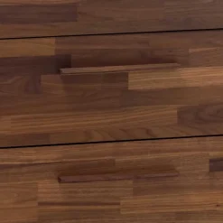 Kommode in Nussbaum und Beton Optik - Giolia