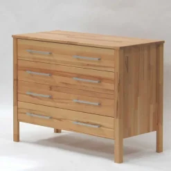 Kommode Lianzo aus Kernbuche Massivholz