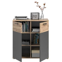 Kommode mit Doppeltür 80x87x40 cm - Lucios