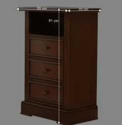 Kommode mit Fach und Schubladen - Istefanio