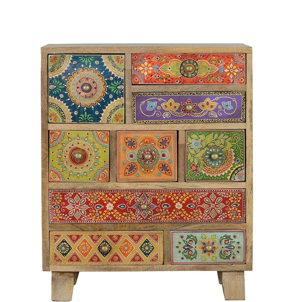 Kommode mit farbenfrohen Fronten - Edro