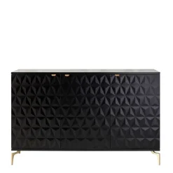 Kommode mit geometrisch strukturierten Fronten - Ardit