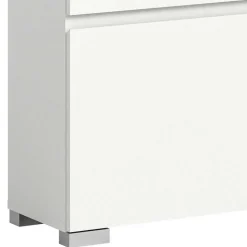 Kommode mit Schublade und zwei Schuhklappen - Suad