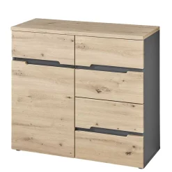 Kommode mit vier Schubladen & Tür - Kuetra I