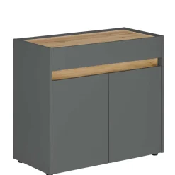 Kommode mit zwei Türen und einer Schublade - Ahilav