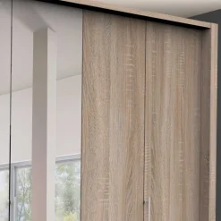 Kompakt Kleiderschrank mit Spiegel mittig - Zayun