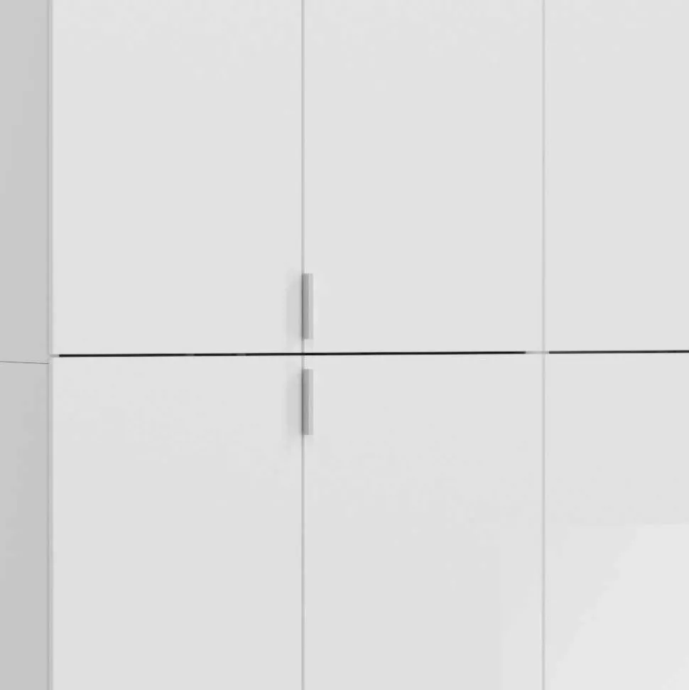 Kompakter Kleiderschrank 122x193x34 cm - Ejulia (zweiteilig)