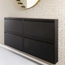 Kompakter Schuhkipper in 75x38x13 cm - Trasmina