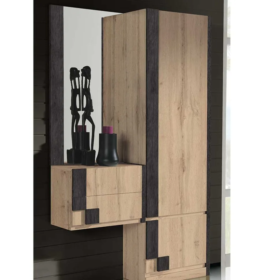 Kompaktes Flurmöbel Set - Valbera (dreiteilig)