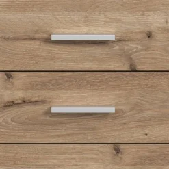 Kompaktgarderobe in Weiß mit Asteiche - Wakes