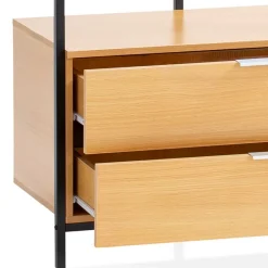 Kompaktgarderobe mit zwei Schubladen - Jannick