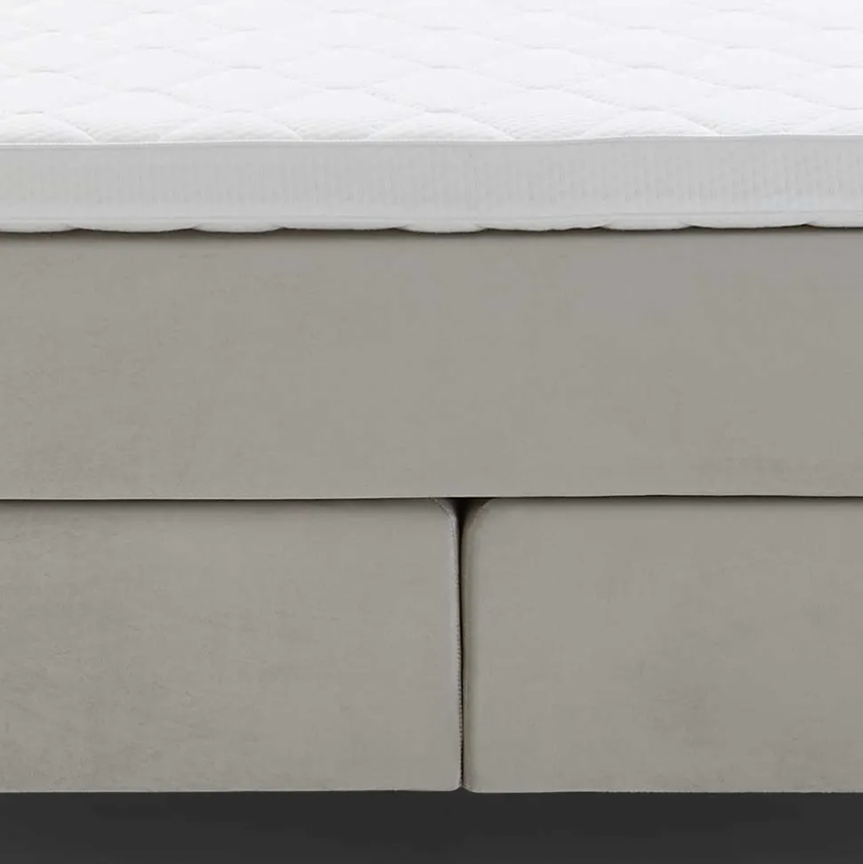 Komplett Boxspringbett in Creme - Skowera