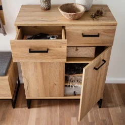 Komplett Flureinrichtung im Loft Style - Truvisas (vierteilig)