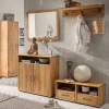 Komplett Flureinrichtung aus Holz - Teano (fünfteilig)