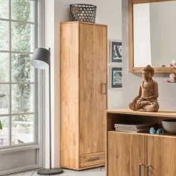 Komplett Flureinrichtung aus Holz - Teano (fünfteilig)