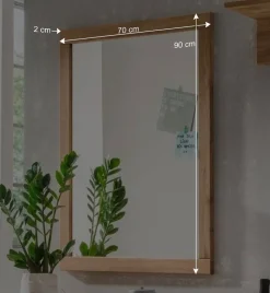 Komplett Flureinrichtung aus Holz - Teano (fünfteilig)