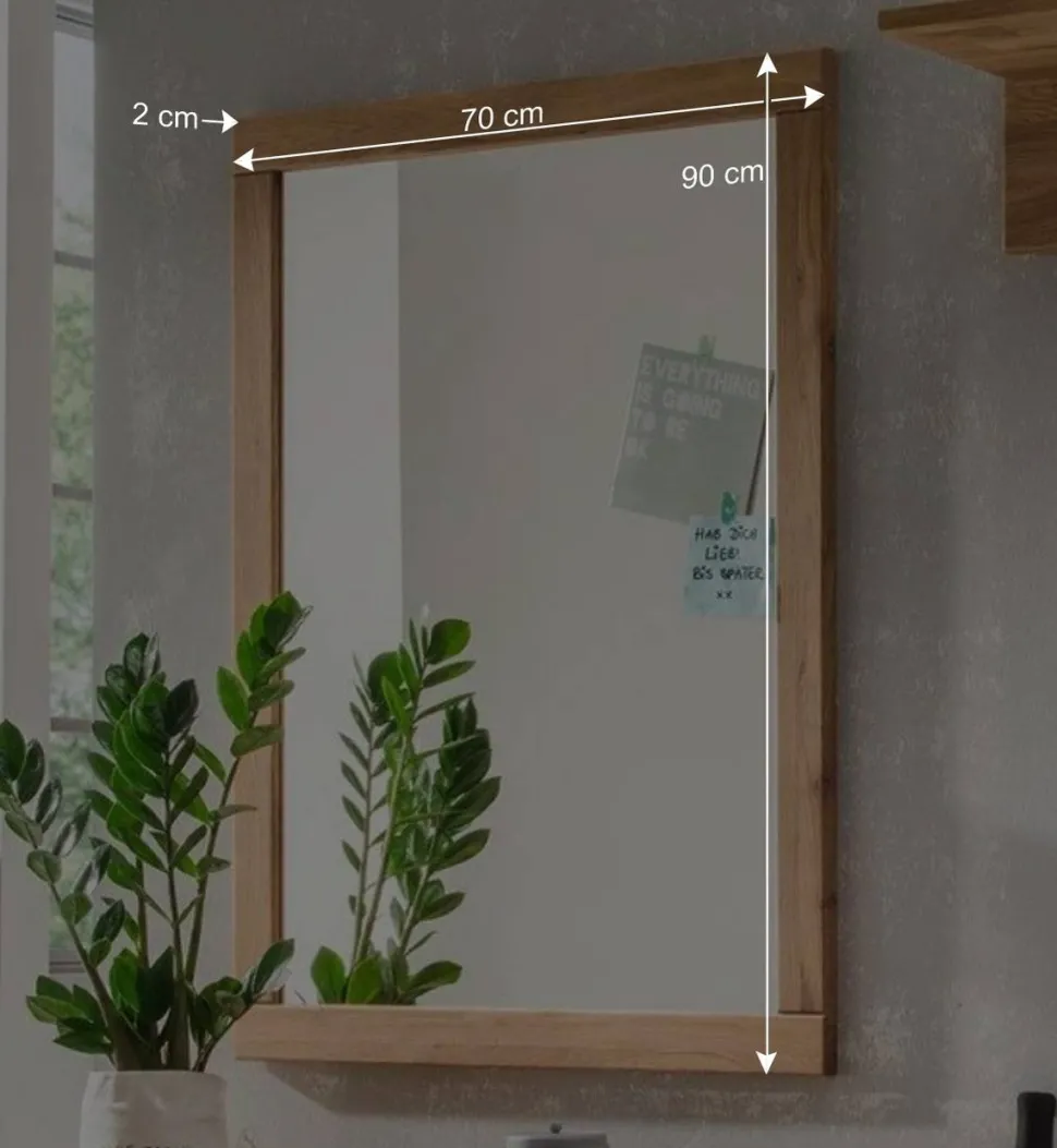 Komplett Flureinrichtung aus Holz - Teano (fünfteilig)