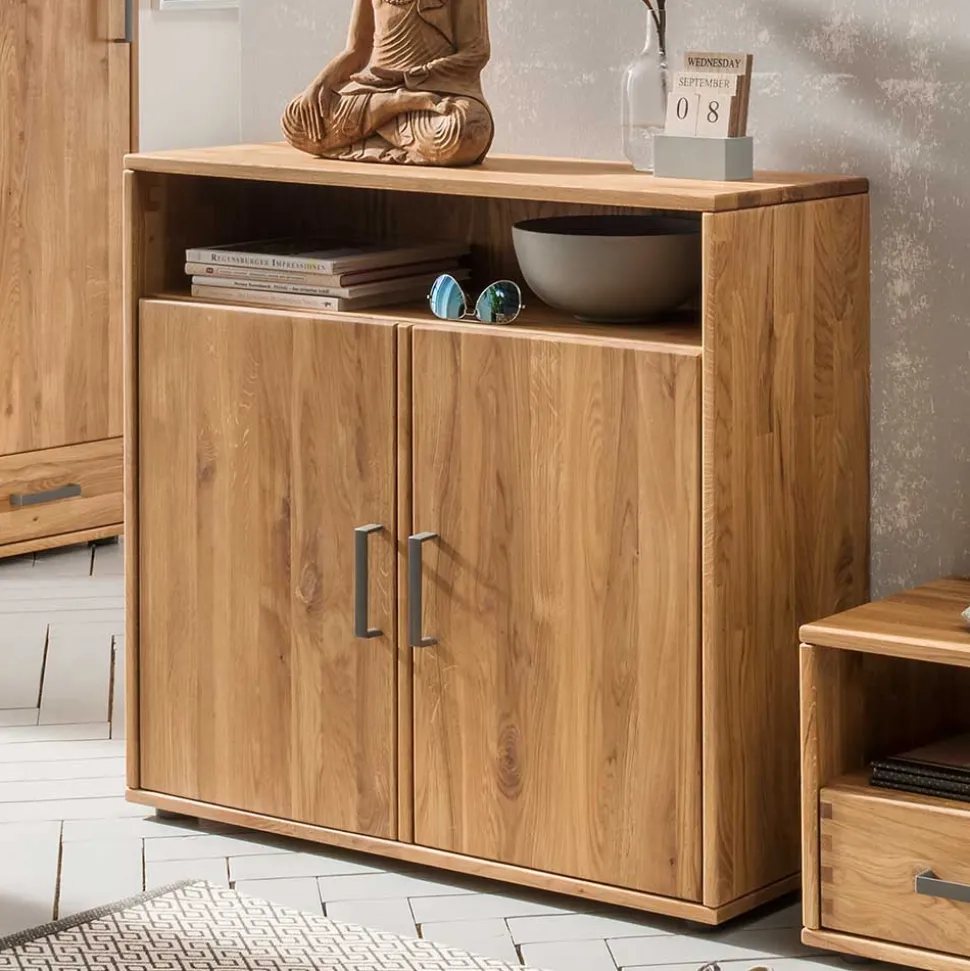 Komplett Flureinrichtung aus Holz - Teano (fünfteilig)