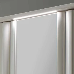 Komplett Schlafzimmer Ronis mit Einzelbett in Komforthöhe (fünfteilig)