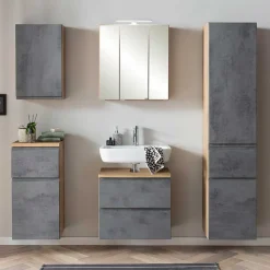 Komplette Einrichtung fürs Bad - Mia (fünfteilig)