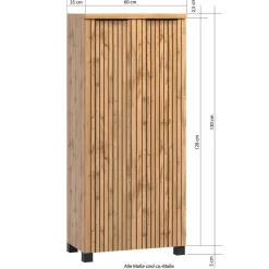 Komplett-Einrichtung Bad modern - Crystoga (vierteilig)