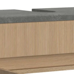 Kompletteinrichtung Badmöbel Set - Leitha (fünfteilig)