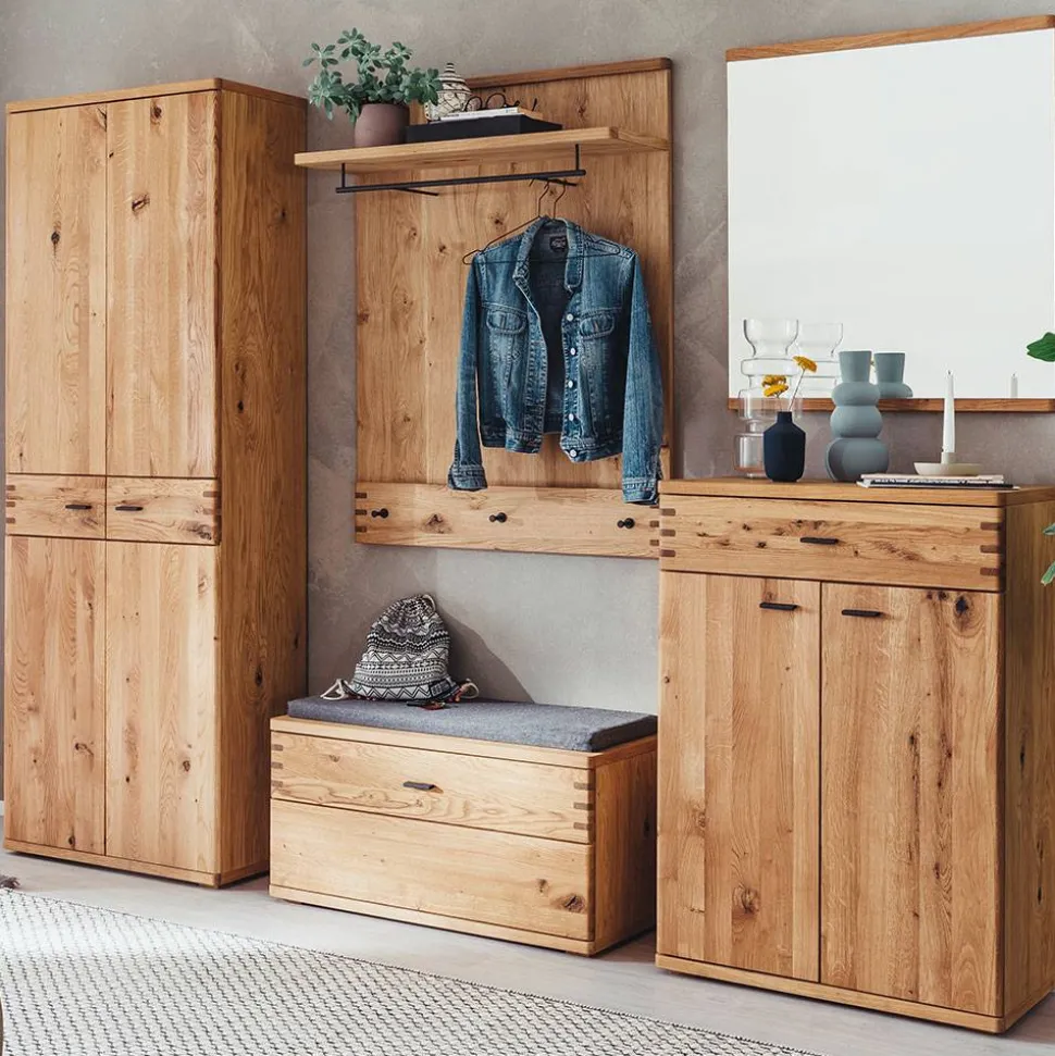 Kompletteinrichtung Diele in Wildeiche - Manaus (fünfteilig)