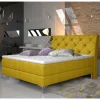 Komplettes Polsterbett in Currygelb - Seventy