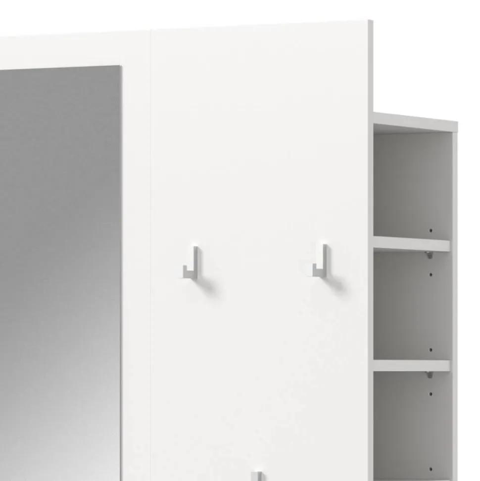 Komplettgarderobe in Weiß - Wakes