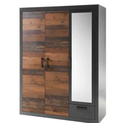 Komplett-Schlafzimmer Industry Stil - Timuras (vierteilig)