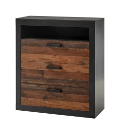 Komplett-Schlafzimmer Industry Stil - Timuras (vierteilig)