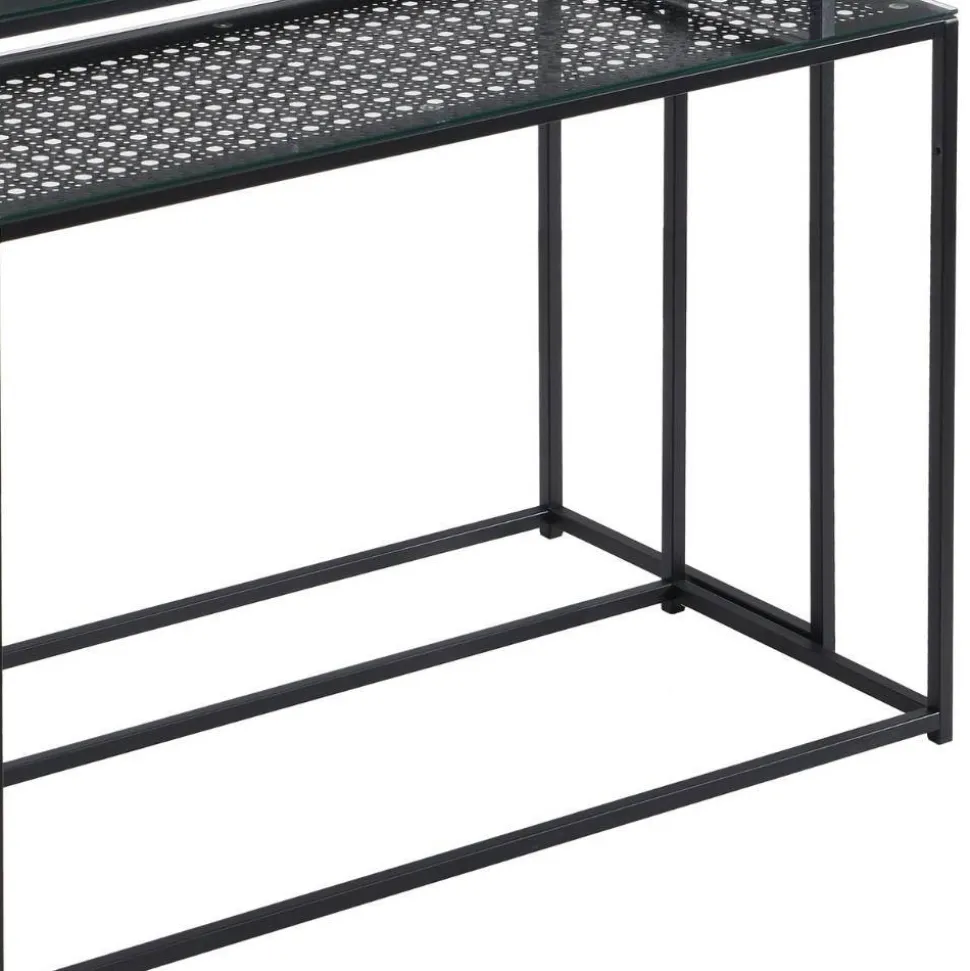 Konsolentisch Duo in Schwarz - Panfreda (zweiteilig)